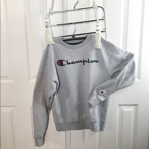 Champion crewneck - Light Grey - cotton - Small